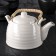 Hot teapot "White Clouds", 600 ml, with metal sieve