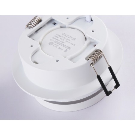 Building Lamp Ambrella Techno Spot GX53 Acrylic Tech TN5218, GX53, white, white matte color-4