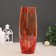 Vase "Barrel" Red-Margance d = 8 cm, h = 26 cm, v = 1.5l