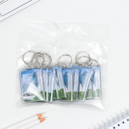 A keychain for Yekaterinburg keys 3.5 x 5 cm.-3