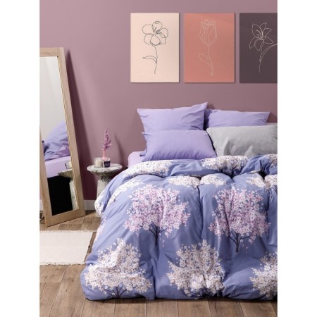 Bed linen 1.5 joint venture "Spring trees", size 145x215 cm, 145x215 cm, 70x70 cm - 2 pcs
