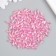 Beads for creativity Plastic "Rhombus Crystal Holography Pink" set 20 grams 0.6x0.6x1.2 cm 989630