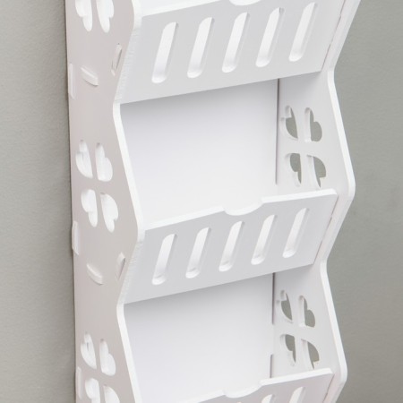 Bathroom shelf 45 x 11 x 17 cm, plastic-3