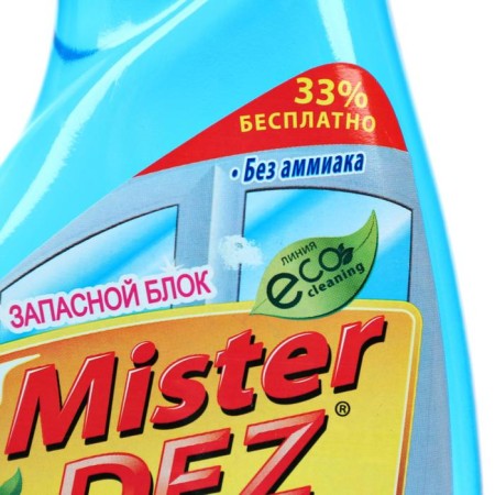Washing means of glass and mirrors Mister Dez, grapefruit, without a spray, 500 ml-2