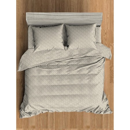 Bed Lowworm euro Amore Mio, size 200x210 cm, 200x215 cm, 70x70 cm - 2 pcs, beige color-1