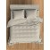 Bed Lowworm euro Amore Mio, size 200x210 cm, 200x215 cm, 70x70 cm - 2 pcs, beige color