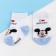 Set of socks "I Love Mickey" Mickey Mouse, 2 pairs, 6-8 cm