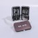 Manicure set “Oh, all”, 7 objects, in a case, brown color