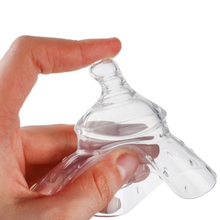 Feeding on the chest, in the container, silicone-5