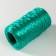 Yarn "for knitting washcloths" 100% polypropylene 400m/100 ± 10 g in the shape of a cylinder (emerald)
