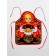 Carnival set "painted nesting doll" apron and scarf