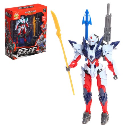 Robot "Warrior-Guardian", mobile details, color mix