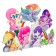 3D designer from the foam cardboard “Friendship is a miracle”, 1 sheet, my little pony