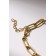 Bracelet "Arbuzik" pearls, colored in gold, l = 16 cm
