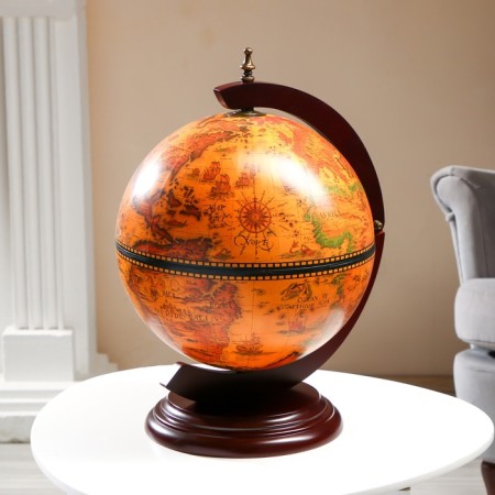 Globe bar decorative "Earth's Earth" 48x33x38 cm-6