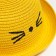 Hat for the girl Minaku "cat", col. yellow, rn 50
