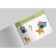 Notepad "Games on paper. Coloring, letters and words" yellow color