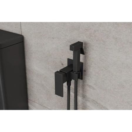 Bida mixer Rush Thira TR3635-99Black, with a hygienic shower, built-in, black-2