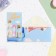 Money envelope "Happy Birthday!" glitter, cats, 17x8.5 cm