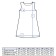 Dress for girls, height 140 cm