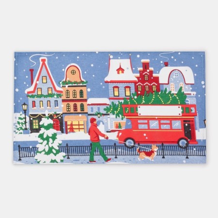 Kitchen towel "Holiday in the city" 35x60cm-1