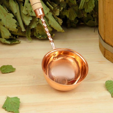 Copper bucket, 0.2l, with a handle-1