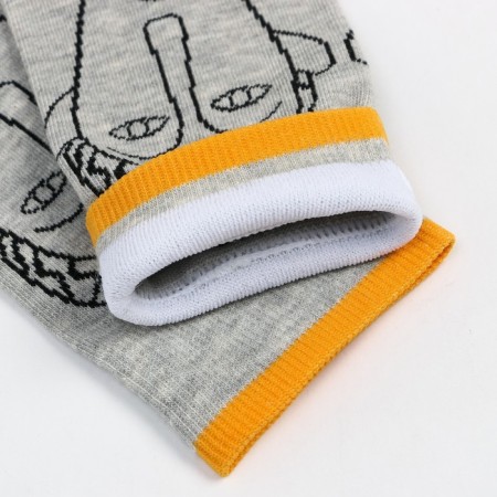 Socks, gray color, size 25-27-3