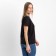 T-shirt female, black color, size 44-46 (l)