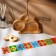 Easter set ADELICA, Menzhitsa, Egg stand, thermal monklakes for 7 eggs, 22 × 18 cm