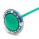 Neuroskakalka, light effects, the color of turquoise-blue