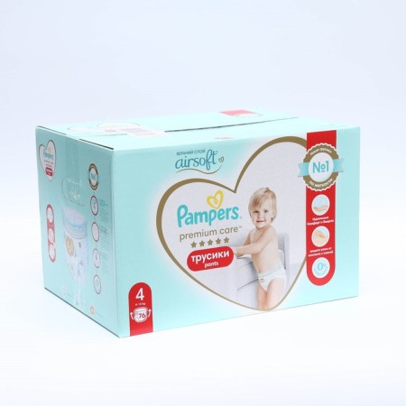 Pimpers Premium Care, 9-15 kg, 76 pcs.