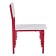 Children's growing chair "Fairy" "My baby", 1-2 group, white-red color