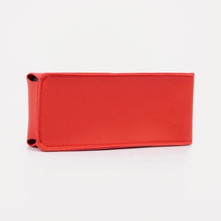 Case for glasses on the button, the color is red-1