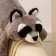 Soft toy "raccoon", 50 cm