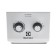 Electrolux EFH/S-1115, floor, 1500 W, 3 modes, up to 20 m2, white