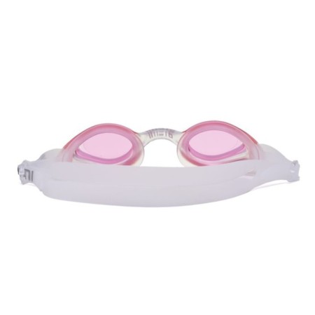 ATEMI N7601 swimming glasses, children's, silicone, pink color-2