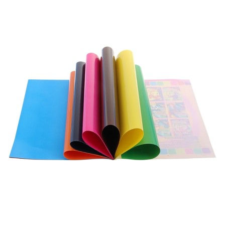 Colored paper A4, 8 sheets, 8 colors "Princess", coated, bilateral, on the bracket-1