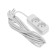 Extension cord Standard 2 nests, 5m, 3x1.0mm², s/h, white rexant