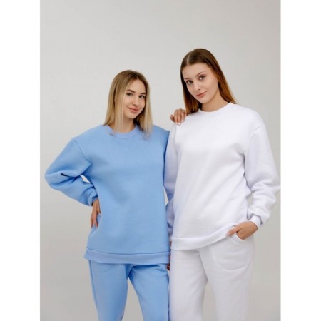 Women's sweam with a comb, size 46, white color-11