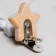 Gift set: Holder for a nipple-dummy and a “Elephant“ Elephant ”, Mum & Baby