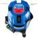 Laser level "bison" cross-55, 4 verts, 3 horizons. Lines, 20m/70m, ± 0.3 mm/m, in the case