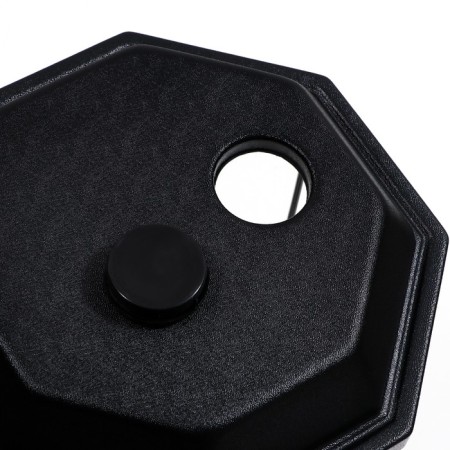 Aquarium "Binogrand" with a lid, 32 liters, 29 x 29 x 45/50 cm, black-4