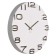 Watching clock, interior "classics", silent, d-34.5 cm, aa