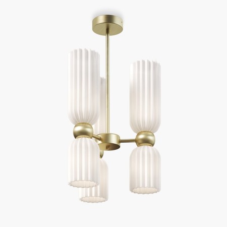 Suspension lamp Maytoni Mod302PL-06W, E14, 6x40 W, 340x340x770 mm, gold-2