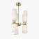 Suspension lamp Maytoni Mod302PL-06W, E14, 6x40 W, 340x340x770 mm, gold