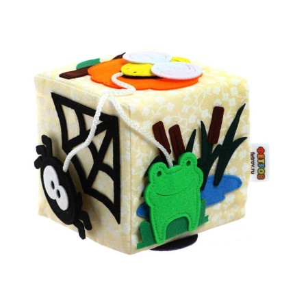 Cube "Bizikubik. Who lives where "9 × 9 cm-2