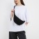 Women's bag from textiles, 30x17x6 cm, black