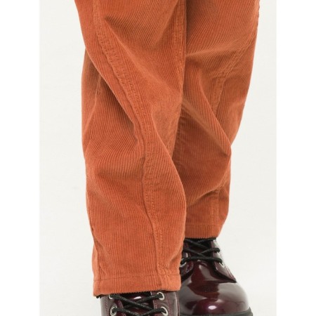 Pants for girls, height 116 cm, brown color-3