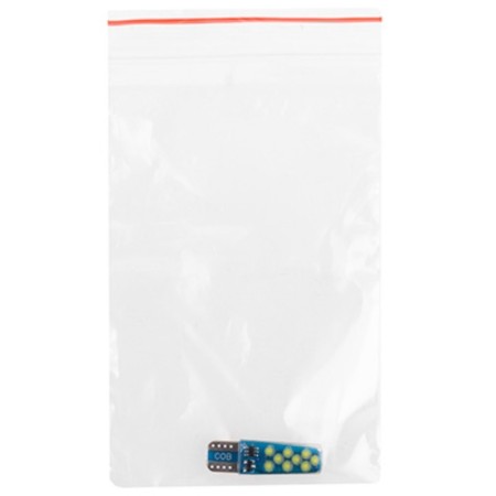 LED LED SkyWay T10 (W5W), 12 V, 18 COB diodes, without basement, 1-end, white-1