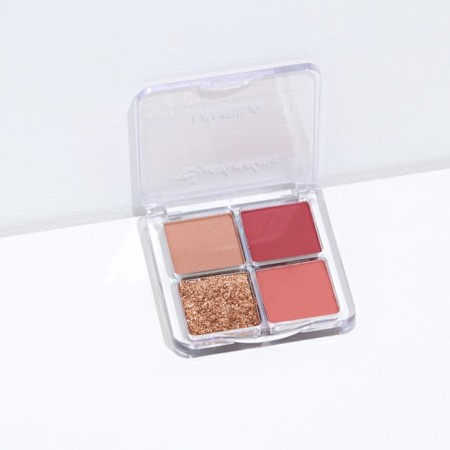 Palette of shadows for eyelids, 4 colors-2